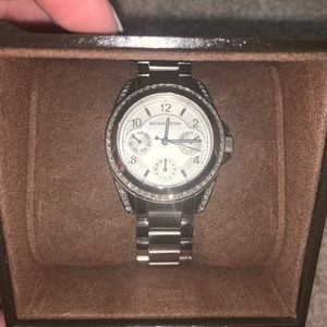 Silver michael Kors Watch